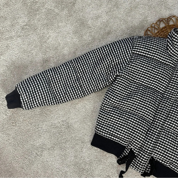 Tularosa X Revolve Ansley Puffer Houndstooth Wool Blend Jacket Coat Size XS - Picture 5 of 16